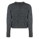 Max Mara Studio Dame Strikkevarer Grå M,