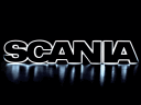 Lys sokkel til originale Scania bokstaver Farge val blå