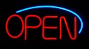 Neonskilt 50 cm Open