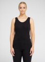 Dovre Women Singlet 100% merino ull svart