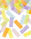 Liten Konfettikanon med Pastellfarget Konfetti 20cm Biologisk Nedbrytbar