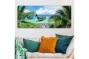 Canvasbilde YTY Nautical & Beach Flerfarget   120x50 cm