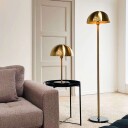 Dyberg Larsen French Collection Menton Gulvlampe Messing/ Sort/ Marmor