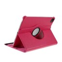 iPad Air 11 (2024) 360 Roterende Folio-etui Varm rosa