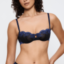 Triumph BH Comfort Glam Wired Balconette Bra Svart E 80 Dame