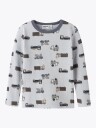 Name It Willit Wool Long Sleeve Top Blå 104