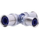 Wavin Tigris K5 T-stykke 20x16mm Hydraulikk blå