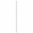  Sengegavl i metall hvit 80 cm 8721012211742