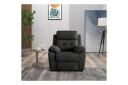 Recliner Lannilis Antrasitt, Stoff/tre/metall, Elektrisk recliner - Antrasitt, Stoff/tre/metall, Elektrisk recliner