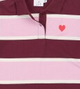 The New Genser   Polo   TnVidette   Burgundy Striped   The New   5 6 år (110 116)   Genser Bordeaux Hvit Rosa Rød