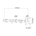 Cepter Fleksibel Arm for 1 skjerm a6