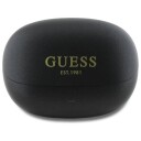 Guess GUTWST88MCTGK TWS + dokkingstasjon svart/svart Capsule Trykt logo