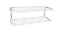 Essem Design Classic 650 skohylle hvit/krom, 2 niv?er, 50 cm