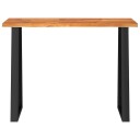  Konsollbord med naturlig kant 110x35x80 cm heltre akasie 353296