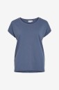 Vila Topp viDreamers New Pure T shirt Blå
