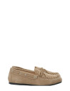 Bianco Biamarlene Moccassin Slipper Suede - Beige - 39