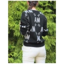 Aeronautica Militare Dame Strikkevarer Svart L,