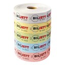Ring Bingo Billetter på rull Gul 7036-gul