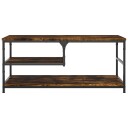  Salongbord røkt eik 90x49x40 cm konstruert tre 8721012124721