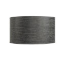 Cylinder lampeskjerm leather grey