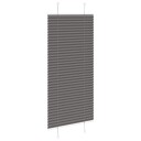  plisségardin sort 65x150 cm Stoff Bredde 64,4 Polyester