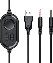 Deltaco DH140 Gaming Headset Svart