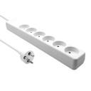 MicroConnect Danish Power Strip 6-way
