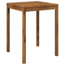 vidaXL Hagebarbord Naturlig 80 x 80,5 x 105 cm Solid akasietre