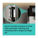 Siemens EQ900 iAroma Helautomatisk Espressomaskin med Rengjøringssystem TQ923EZ3