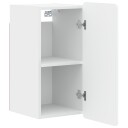 vidaXL Baderom veggskap ZWOLLE Hvit 30 x 31 x 63 cm Konstruert tre