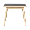 FDB Møbler - C35A Spisebord 82x82 - Natur/Svart