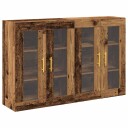  Vegghengte skap 2 stk i gammelt treverk 69,5 x 34 x 90 cm