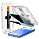 Spigen EZ Fit HD Privacy Skjermbeskytter 2-pakning for Samsung Galaxy S24/S25