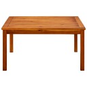 vidaXL Hagesalongbord 85x85x45 cm heltre akasie
