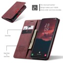 Samsung Galaxy S24 Caseme 013 Series Lommebok-deksel Rød