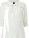 ADIA   Bluse adFlorry   Hvit