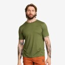 Revolutionrace Herre Overdeler T skjorter Mission Graphic Logo T shirt Herre Cypress S