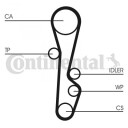 Registerrem CONTITECH CT586
