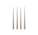 Kronelys linen grey 4-pk