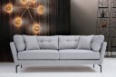 Schirra 3 Seter Sofa   Grå