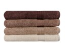 Hobby Badehåndkle 70x140 cm 4 pk   Creme/Beige/Brun