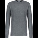 Hasse Sweater Dark Grey Melange XXL Lambswool sweater