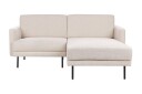 Deajna Hjørnesofa 2 seter   Beige/Svart