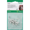 Schneider Electric TC Kabelklemmer 25 Stk Hvit 3-5mm