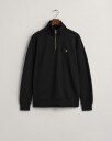 Shield collegegenser med half-zip BLACK XXL
