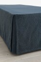 Ellos Home   Sengekappe Altro i bouclé høyde 52 cm   Blå