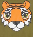 DYR Cph Collegegenser   Dyrebelg   Dark Olive Tiger   DYR   3 år (98)   Collegegenser Armygrønn Brun Grønn Oransje