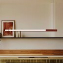 In Fine LED hengelampe rød lengde 160 cm – DCW   Design   Aluminium