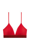 Calvin Klein Lightly Lined Triangle   Red   XL