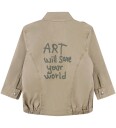 Zadig & Voltaire Jakke   Sand m. Trykk   Zadig & Voltaire   12 år (152)   Overgangsjakke   Beige